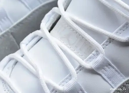 Jordan AR0715-100 Metallic SilverVast 11 AR0715-100 White Grey Air WMNS 0617